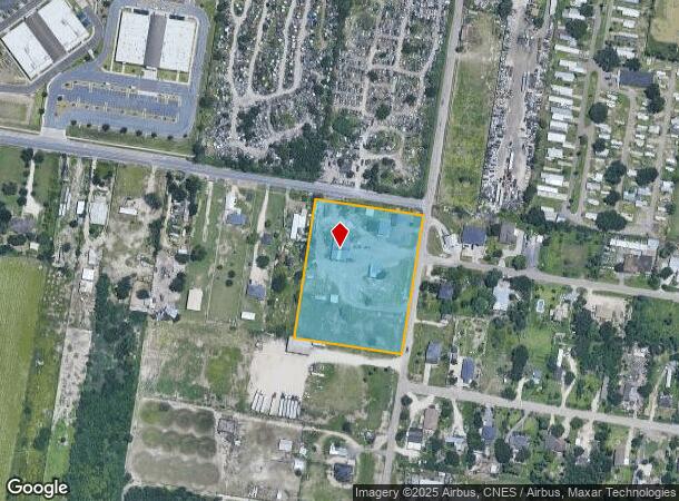  101 E Crockett Ave, Alamo, TX Parcel Map