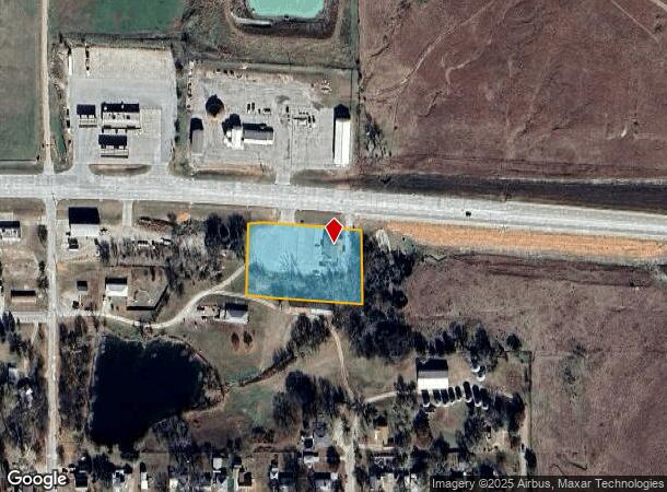  521 E 7Th St, Strong City, KS Parcel Map