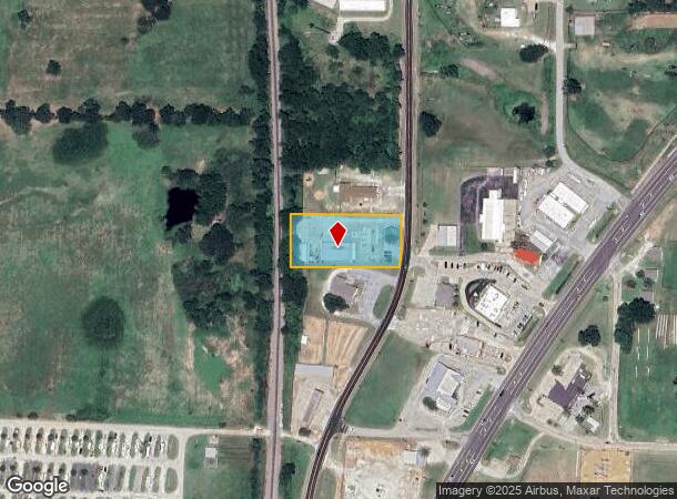  1212 S Washington St, Pilot Point, TX Parcel Map