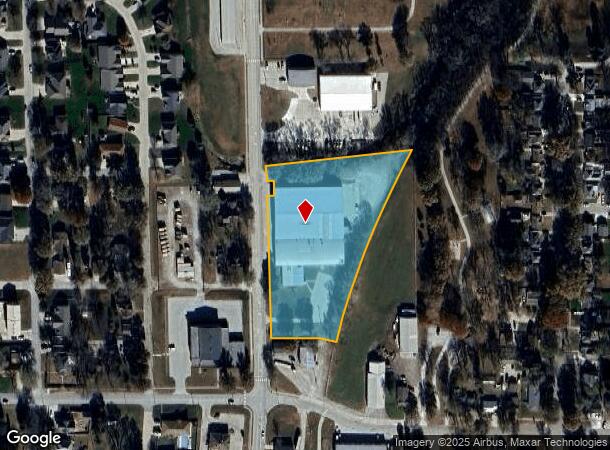  1600 N Chestnut St, Wahoo, NE Parcel Map