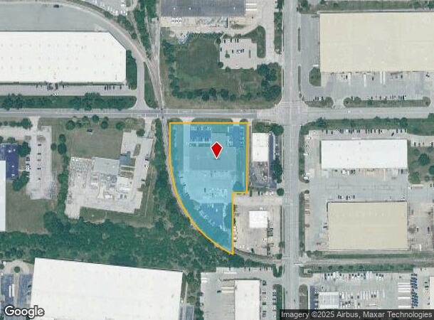  15203 W 99Th St, Lenexa, KS Parcel Map