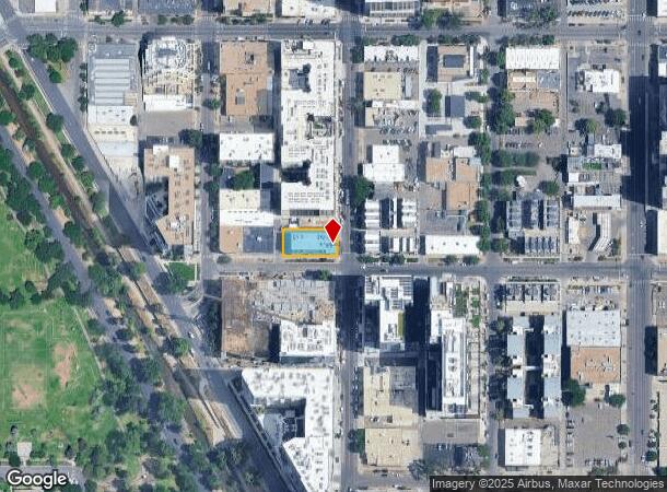 1001 Bannock St, Denver, CO Parcel Map