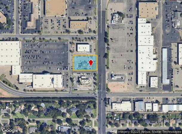 6810 Slide Rd, Lubbock, TX Parcel Map