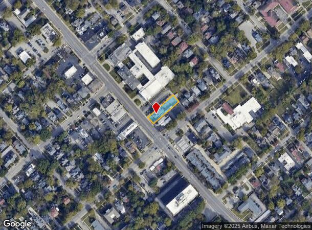  729 E Main St, Lexington, KY Parcel Map