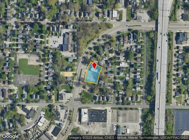 1262 Kenmore Blvd, Akron, OH Parcel Map