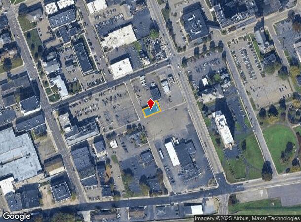 150 Fox St, Elmira, NY Parcel Map