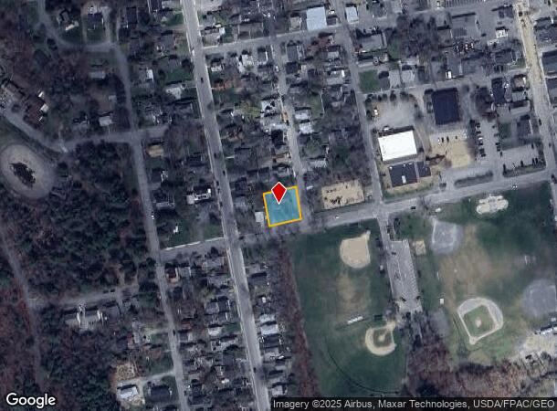 49 Park St, Bar Harbor, ME Parcel Map