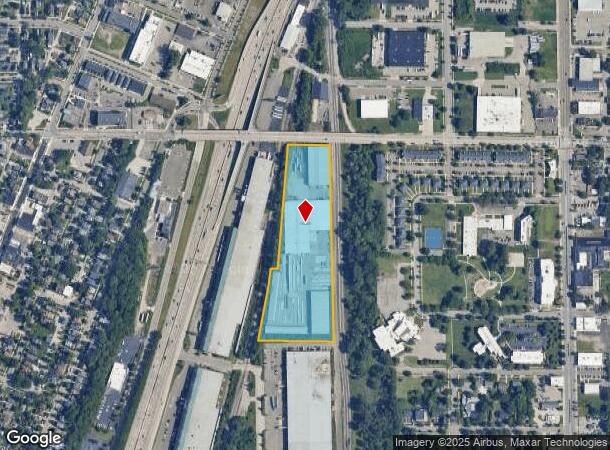 825 Buchanan Ave Sw, Grand Rapids, MI Parcel Map