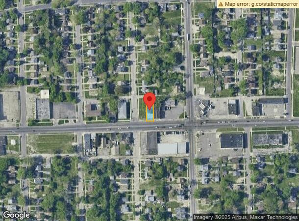  13513 E 7 Mile Rd, Detroit, MI Parcel Map