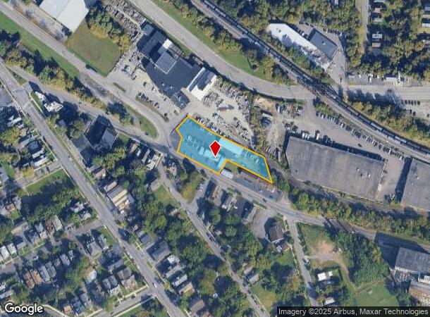  1216 W Fayette St, Syracuse, NY Parcel Map