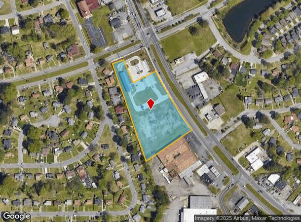  3335 Victory Blvd, Portsmouth, VA Parcel Map