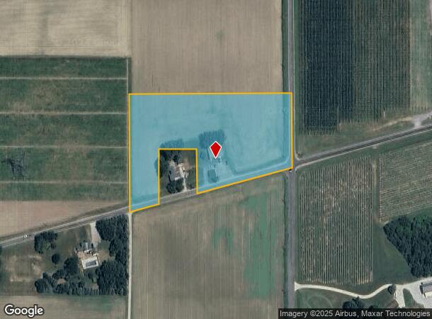  169 Hinchman Rd, Baroda, MI Parcel Map