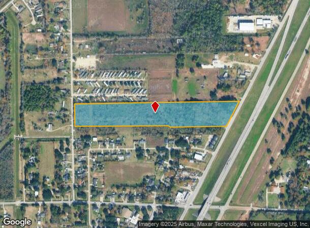 16018 Ramsey Rd, Crosby, TX Parcel Map