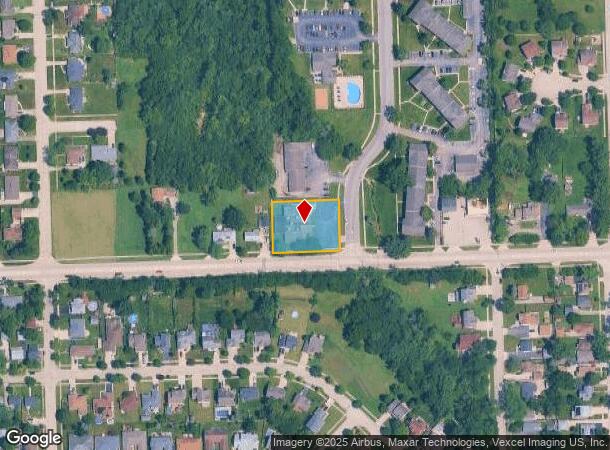1298 Theodore St, Crest Hill, IL Parcel Map