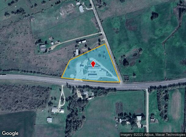 2802 E Sh 21 E, Paige, TX Parcel Map