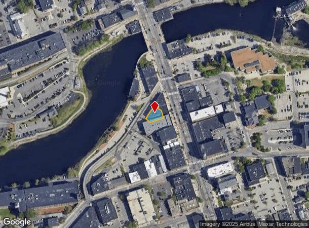 8 Water St, Nashua, NH Parcel Map