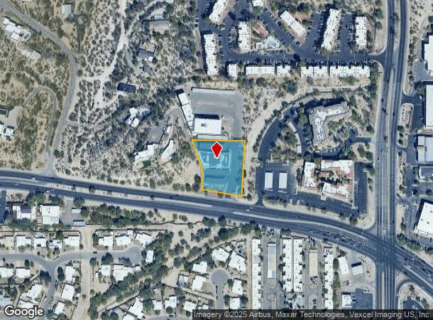 555 E River Rd, Tucson, AZ Parcel Map