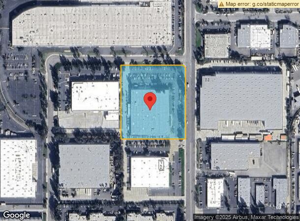  4141 N Palm St, Fullerton, CA Parcel Map