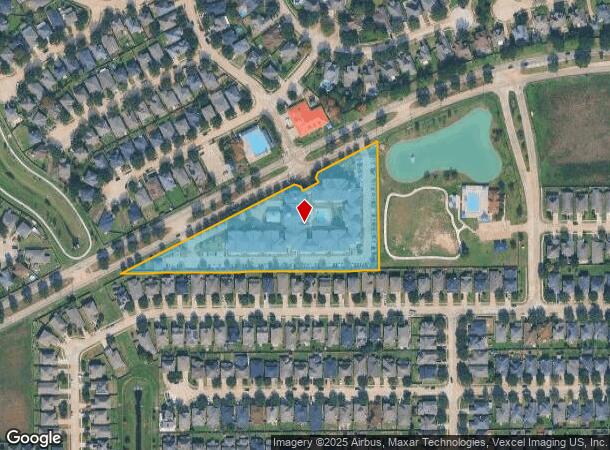 19501 W Little York Rd, Katy, TX Parcel Map
