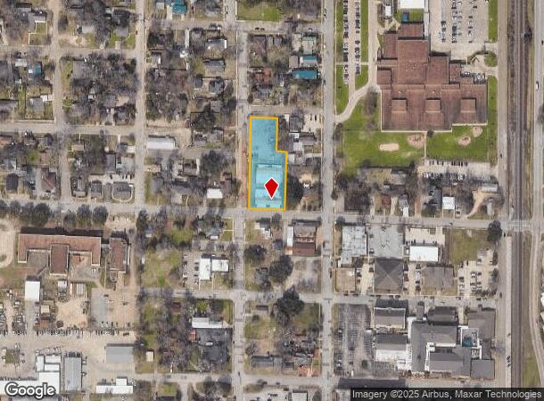 800 N San Jacinto St, Conroe, TX Parcel Map