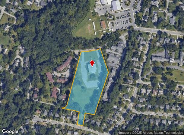 507 W Chesapeake Ave, Towson, MD Parcel Map