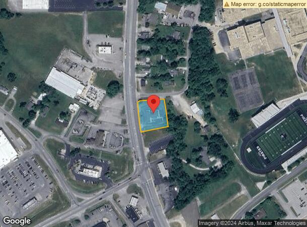  1100 Market St, Charlestown, IN Parcel Map