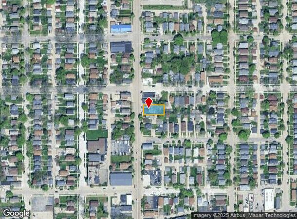  1112 S 60Th St, Milwaukee, WI Parcel Map