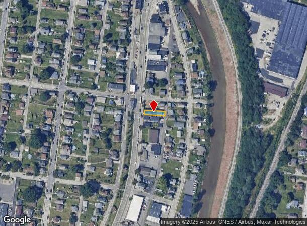 1703 E Railroad St, Carnegie, PA Parcel Map