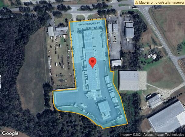  809 Gil Harbin Industrial Blvd, Valdosta, GA Parcel Map