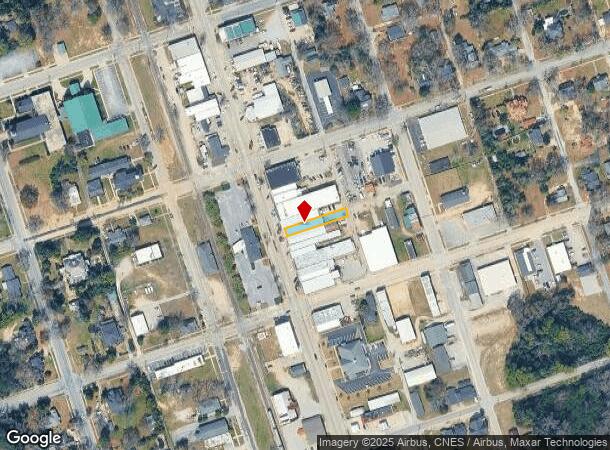  122 N Hampton St, Kershaw, SC Parcel Map