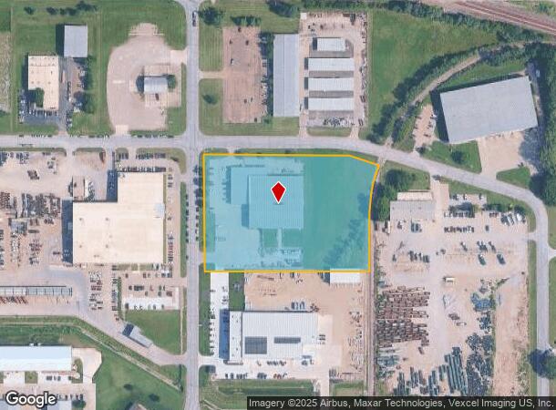 1516 Nw Saline St, Topeka, KS Parcel Map