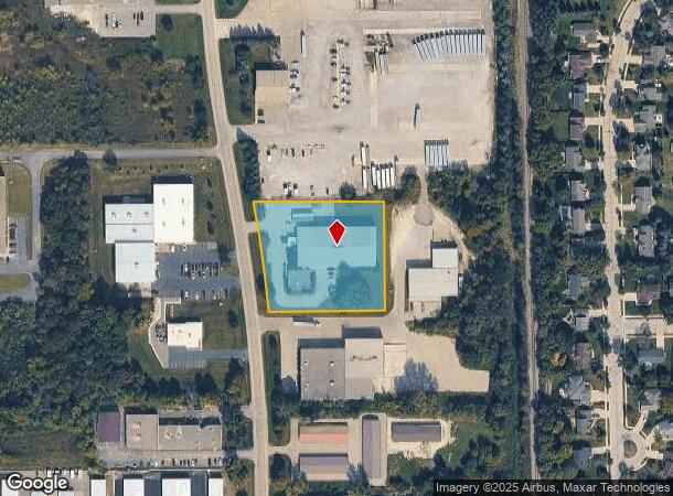 750 N Progress Dr, Saukville, WI Parcel Map