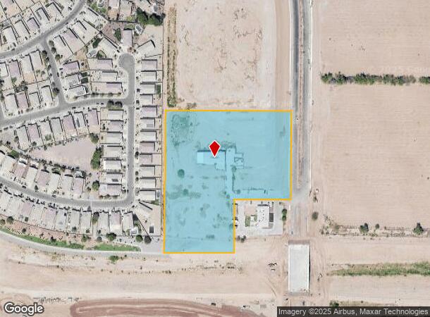 16540 N Porter Rd, Maricopa, AZ Parcel Map