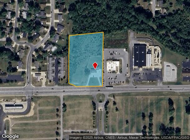  2727 Harding Hwy, Lima, OH Parcel Map