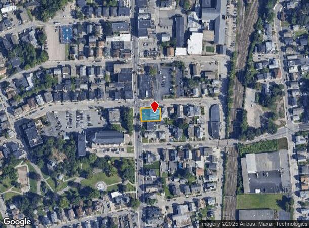  663 Broad St, Central Falls, RI Parcel Map