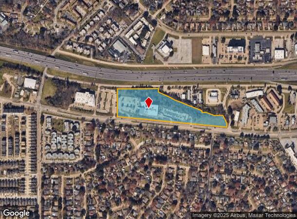  5351 Samuell Blvd, Dallas, TX Parcel Map