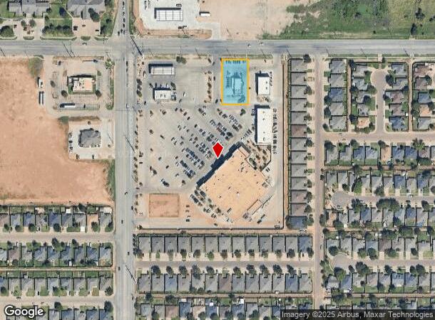 6307 4Th St, Lubbock, TX Parcel Map