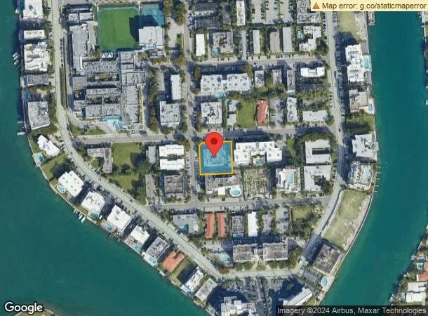  1080 93Rd St, Bay Harbor Islands, FL Parcel Map