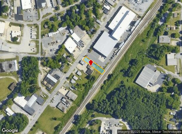  2335 W English Rd, High Point, NC Parcel Map