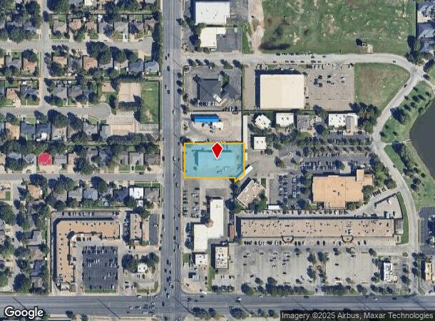  7815 Quaker Ave, Lubbock, TX Parcel Map