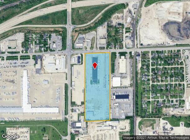 3747 W Morris St, Indianapolis, IN Parcel Map