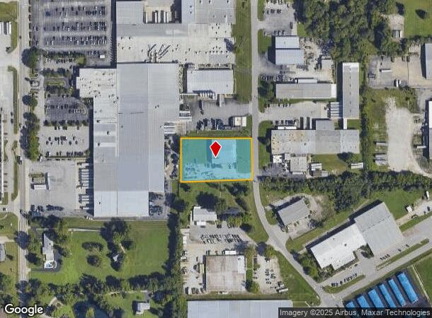  921 Progress Blvd, New Albany, IN Parcel Map