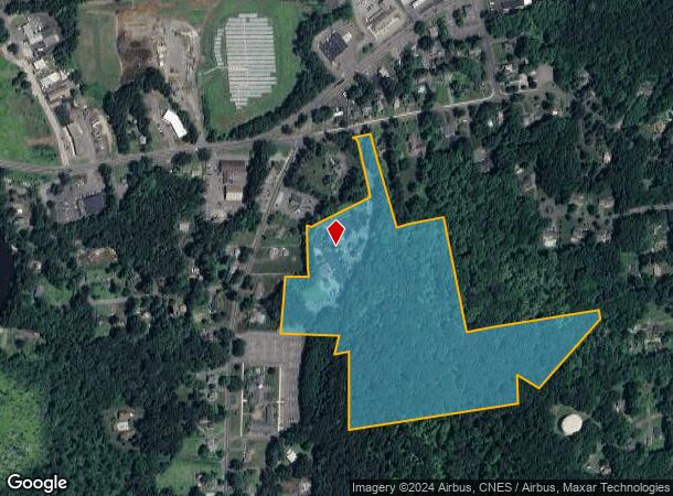  9 Maple St, Wilbraham, MA Parcel Map