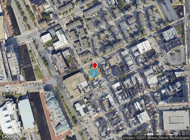 204 S High St, Baltimore, MD Parcel Map