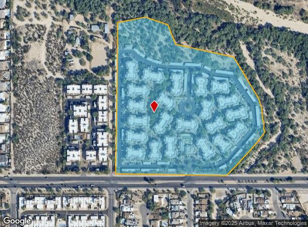  9971 E Speedway Blvd, Tucson, AZ Parcel Map