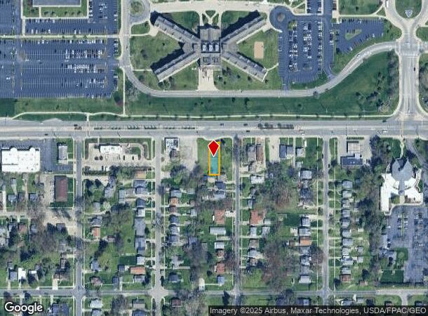  3107 Dorr St, Toledo, OH Parcel Map