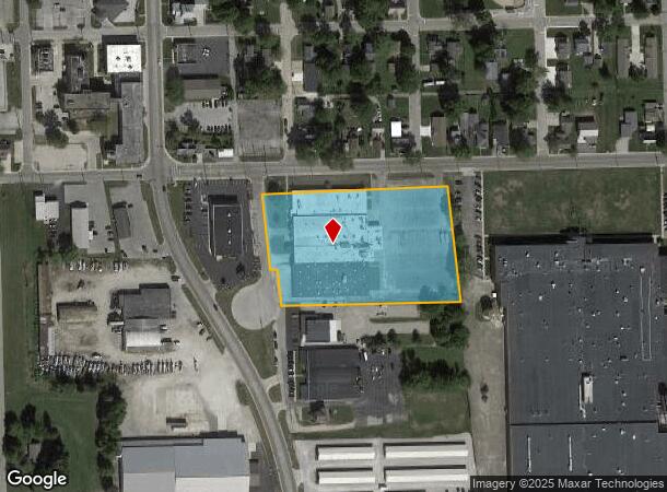  200 E Spring St, Bluffton, IN Parcel Map