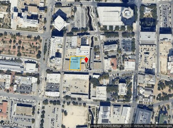 337 W Commerce St, San Antonio, TX Parcel Map