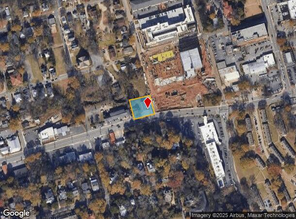  600 W Broad St, Athens, GA Parcel Map
