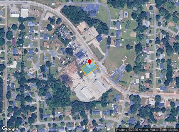 1908 Elberta Rd, Warner Robins, GA Parcel Map